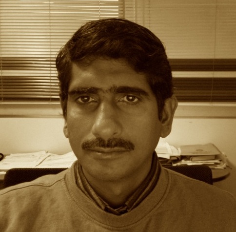 Dr. Ramakrishna in his office