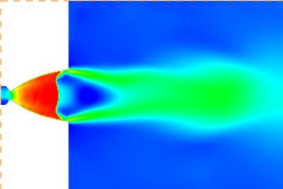 Evolution of flow in Rocket Nozzle