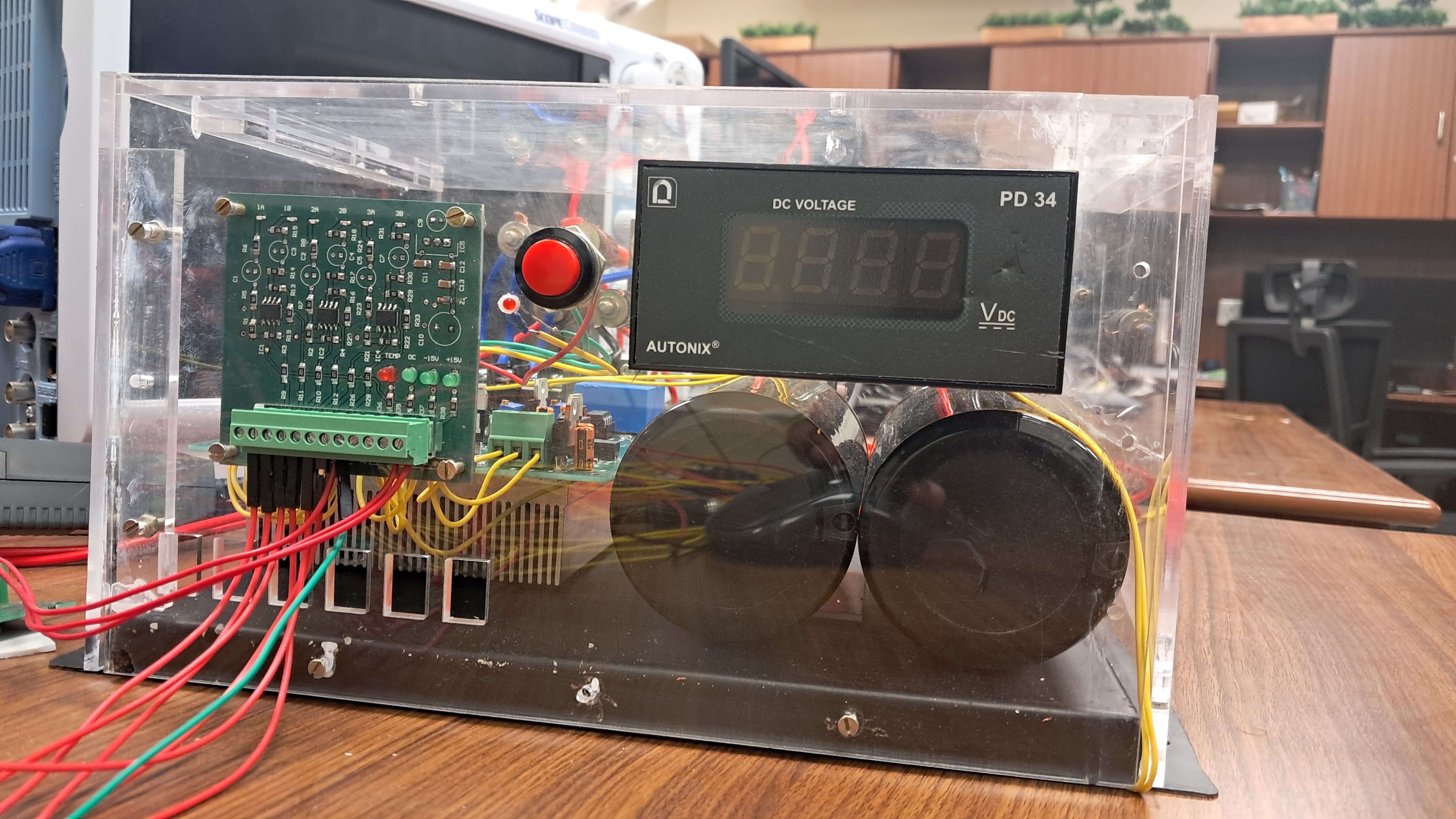5 kVA inverter prototype – front view
