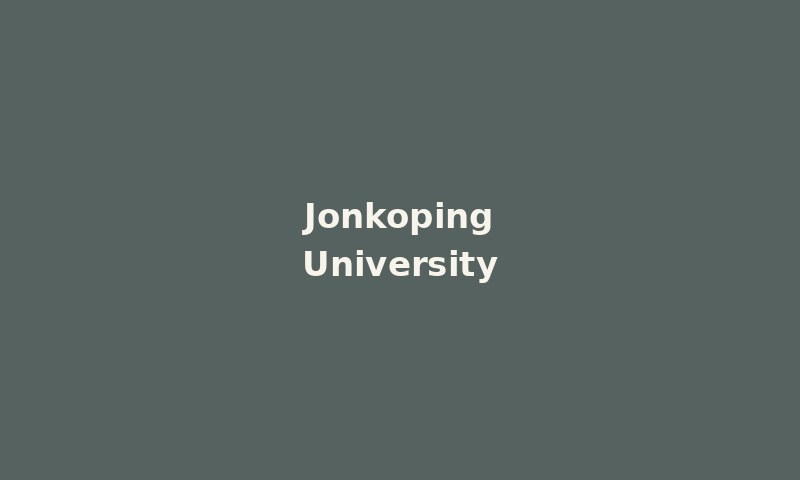 Jonkoping University