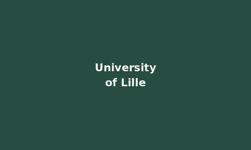 University of Lille